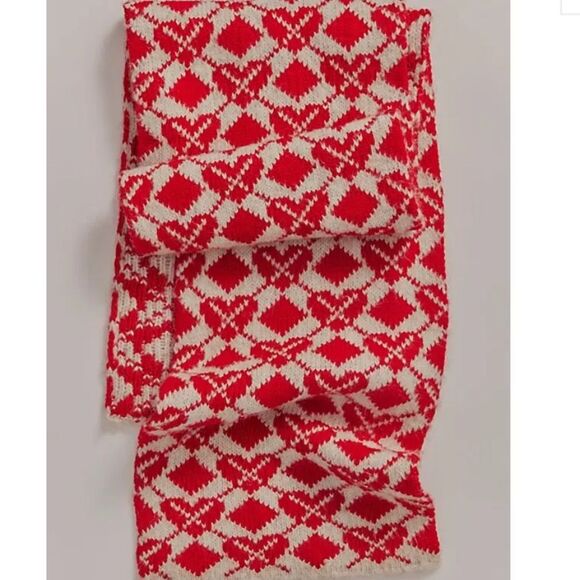 FREE PEOPLE Matchback Scarf - Red - Picture 5 of 8